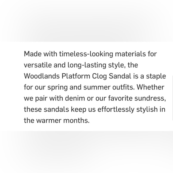 FREE PEOPLE NEW WOODLANDS PLATFORM CLOG SANDAL - Picture 14 of 14